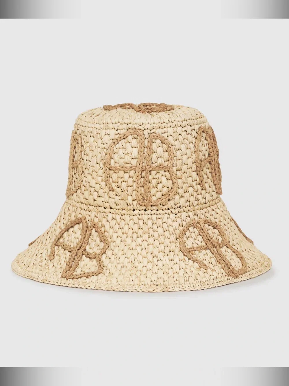Anine Bing - Cabana Bucket Hat in NaturalStraw